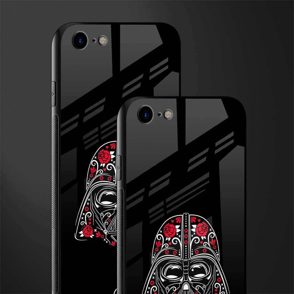 darth vader glass case for iphone se 2020 image-2