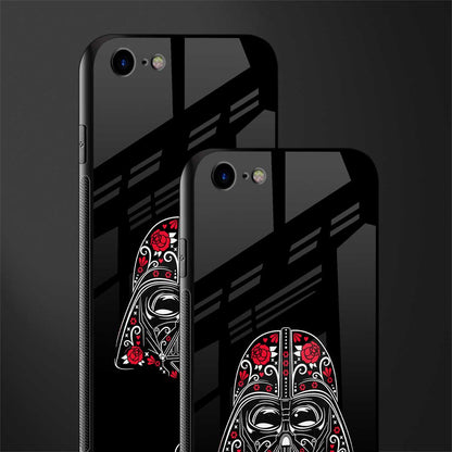 darth vader glass case for iphone se 2020 image-2