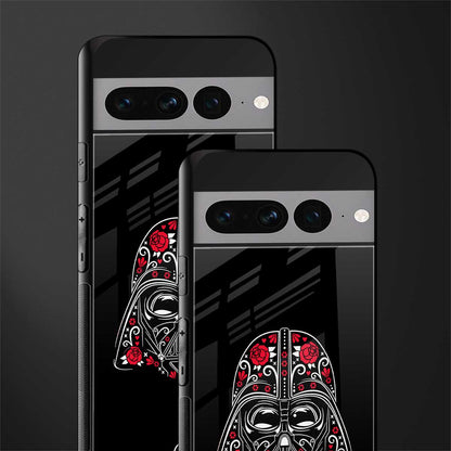 darth vader back phone cover | glass case for google pixel 7 pro