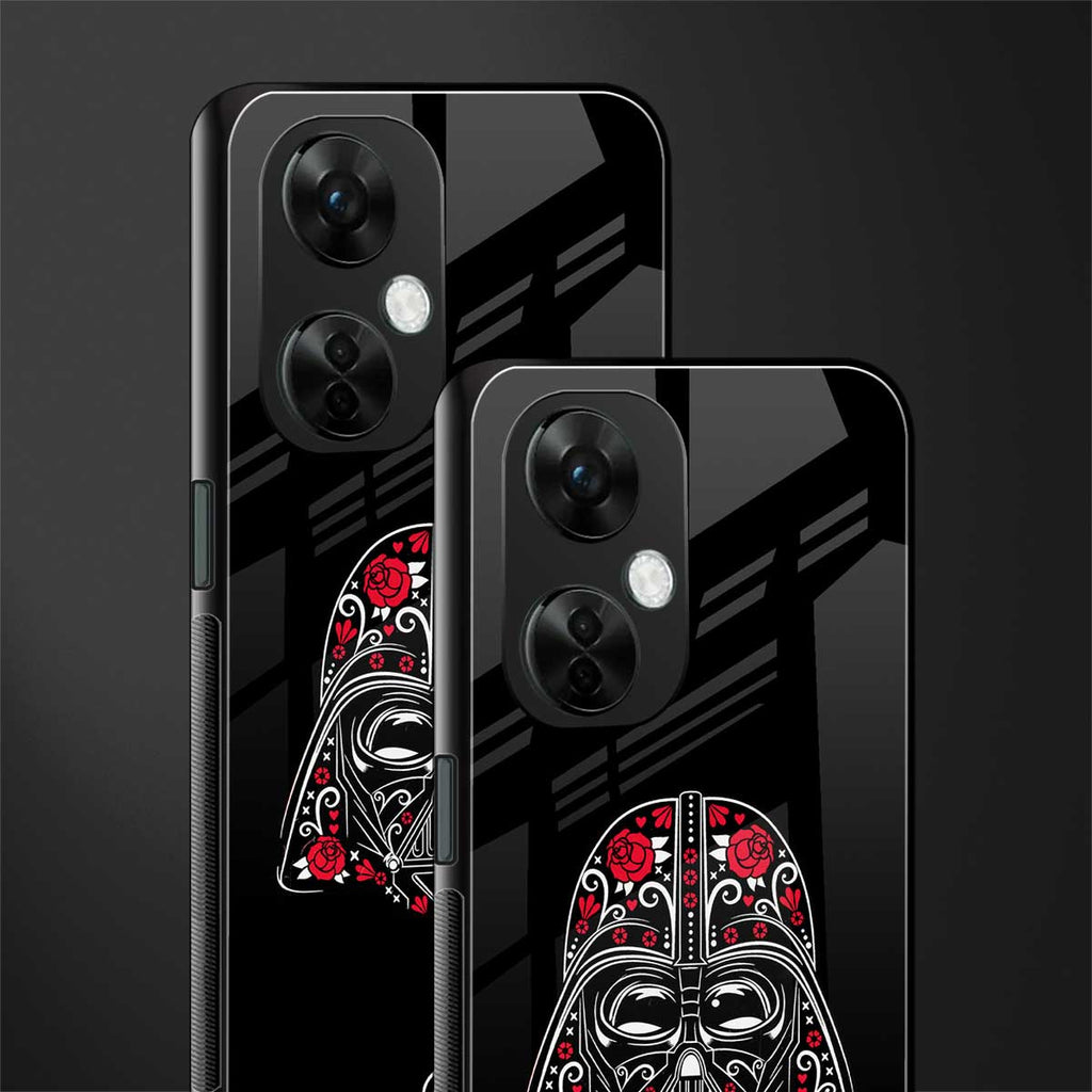 darth vader back phone cover | glass case for oneplus nord ce 3 lite