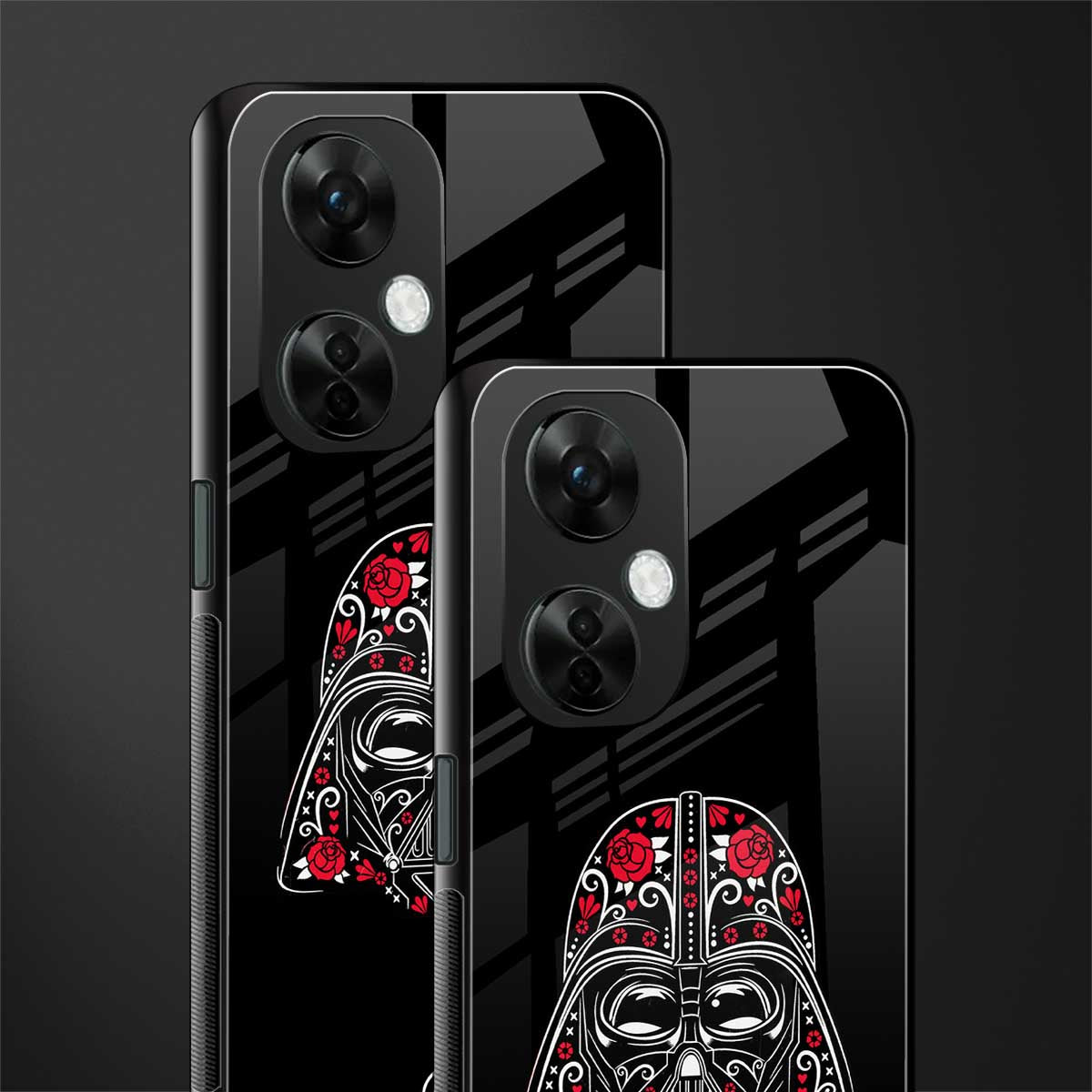 darth vader back phone cover | glass case for oneplus nord ce 3 lite
