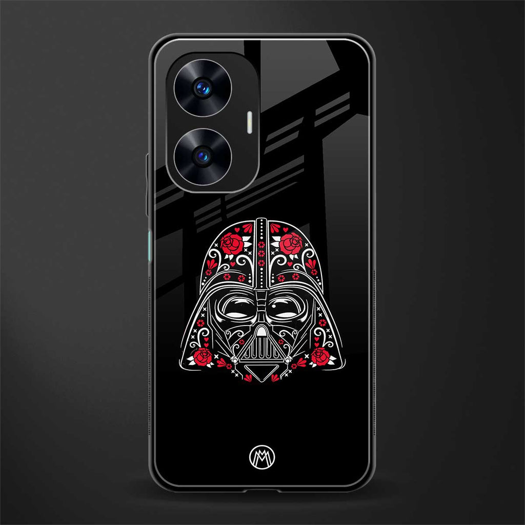 darth vader back phone cover | glass case for realme c55