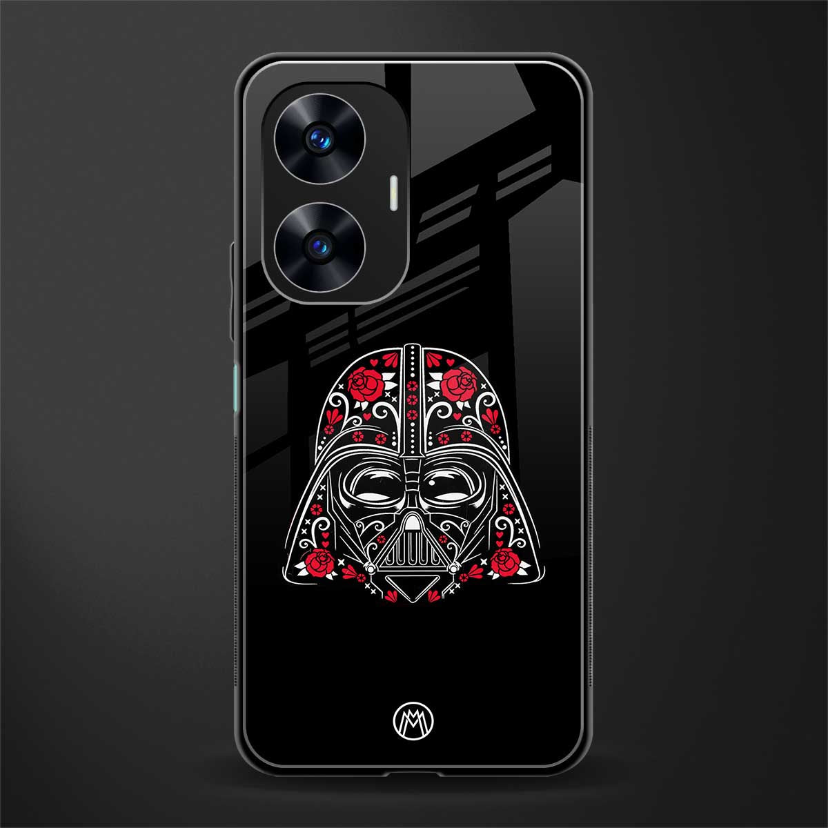 darth vader back phone cover | glass case for realme c55