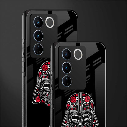 darth vader back phone cover | glass case for vivo v27 pro 5g