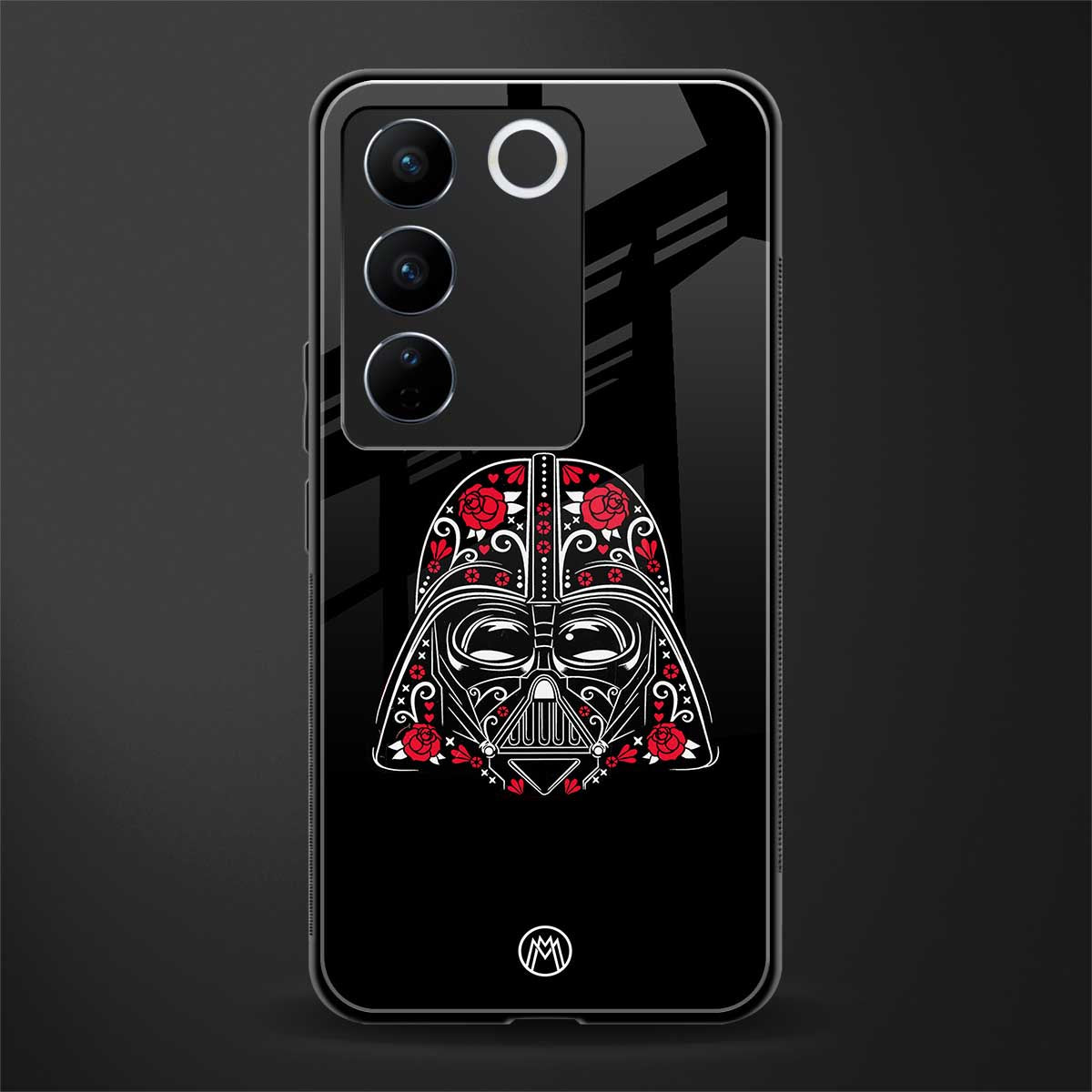 darth vader back phone cover | glass case for vivo v27 pro 5g