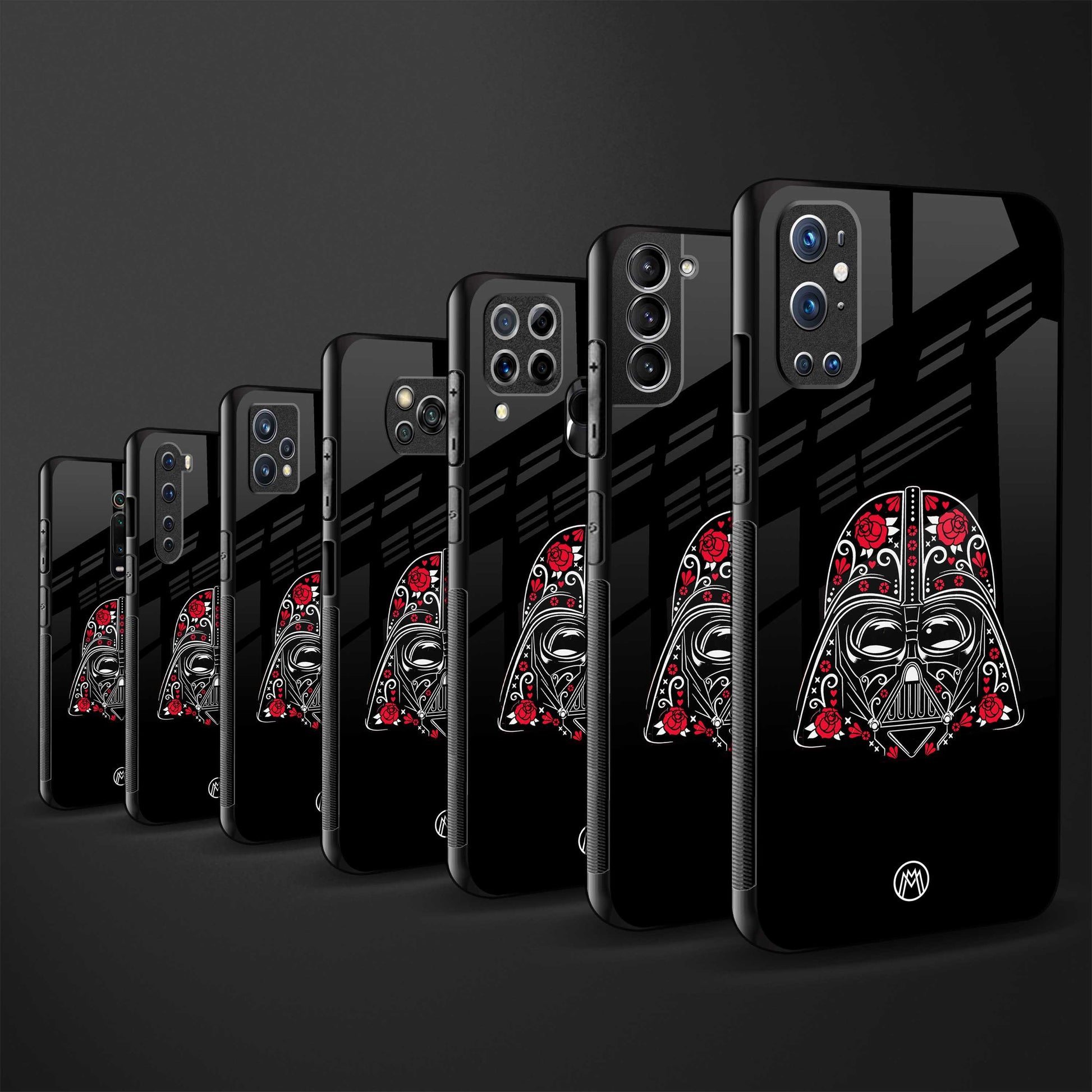 darth vader glass case for vivo v19 image-3