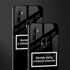 dating a fictional character black glass case for realme narzo 10a image-2