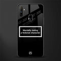 dating a fictional character black glass case for realme narzo 10a image