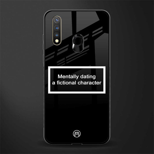dating a fictional character black glass case for vivo u20 image