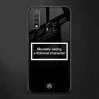 dating a fictional character black glass case for vivo y19 image