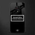 dating a fictional character black glass case for vivo s1 pro image