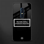 dating a fictional character black glass case for vivo v17 pro image