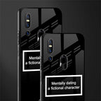 dating a fictional character black glass case for vivo v15 image-2