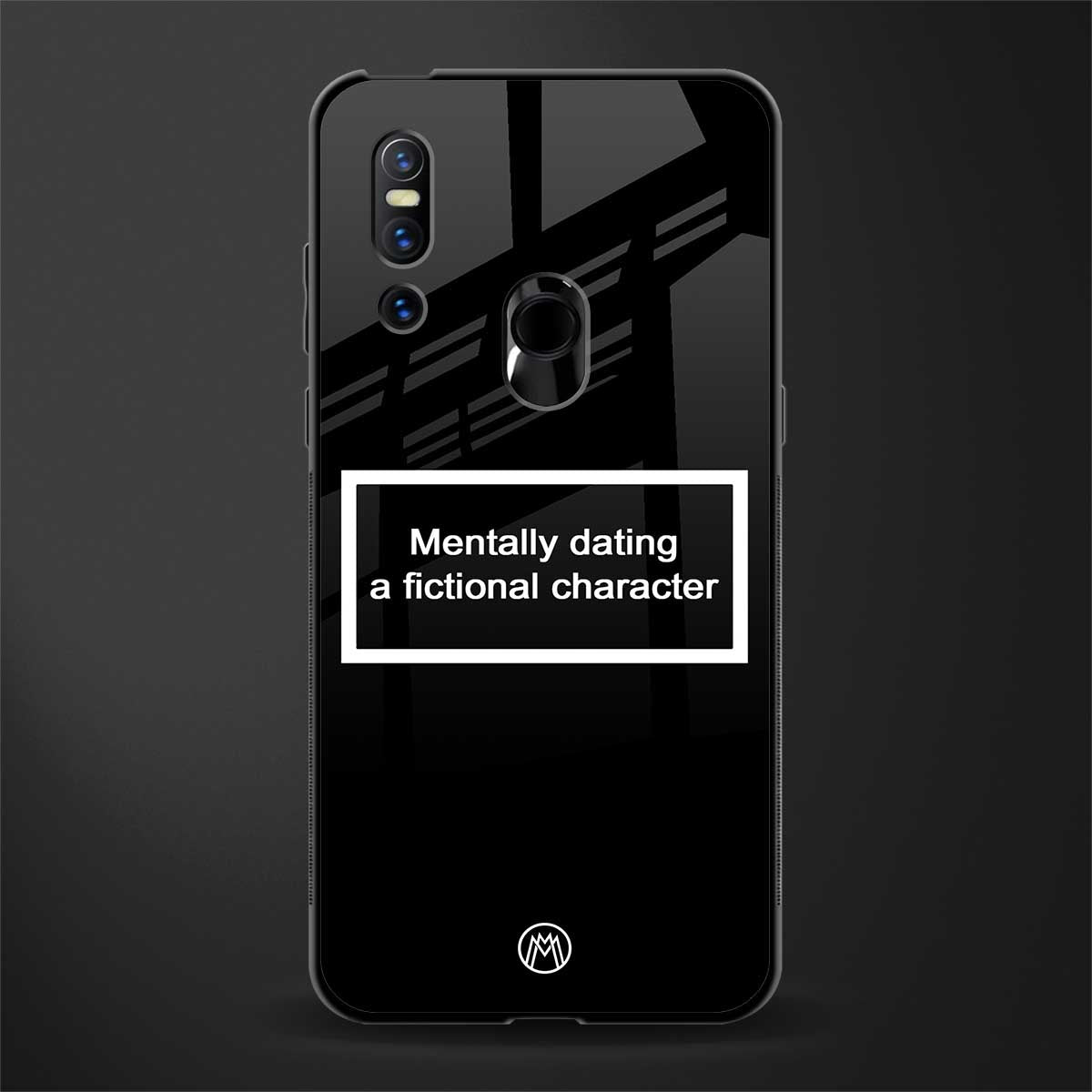 dating a fictional character black glass case for vivo v15 image