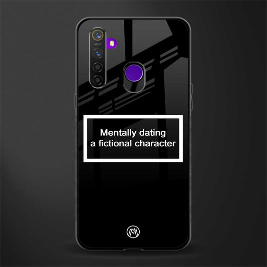 dating a fictional character black glass case for realme 5s image