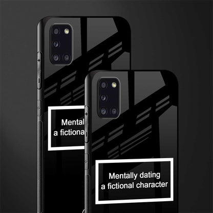 dating a fictional character black glass case for samsung galaxy a31 image-2
