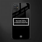 dating a fictional character black glass case for samsung galaxy a51 image