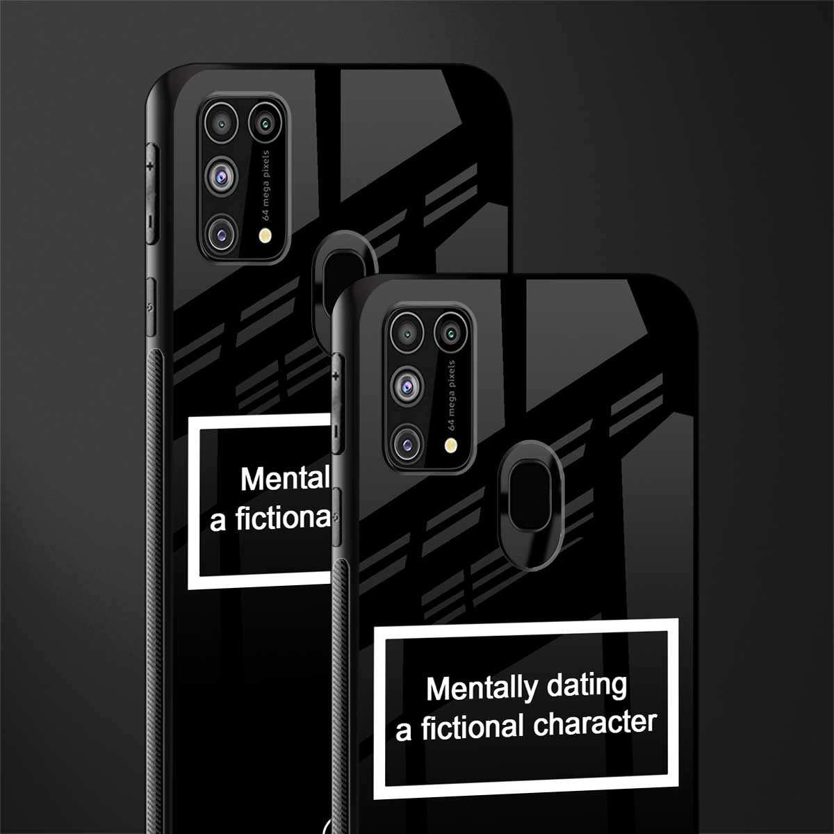 dating a fictional character black glass case for samsung galaxy m31 prime edition image-2