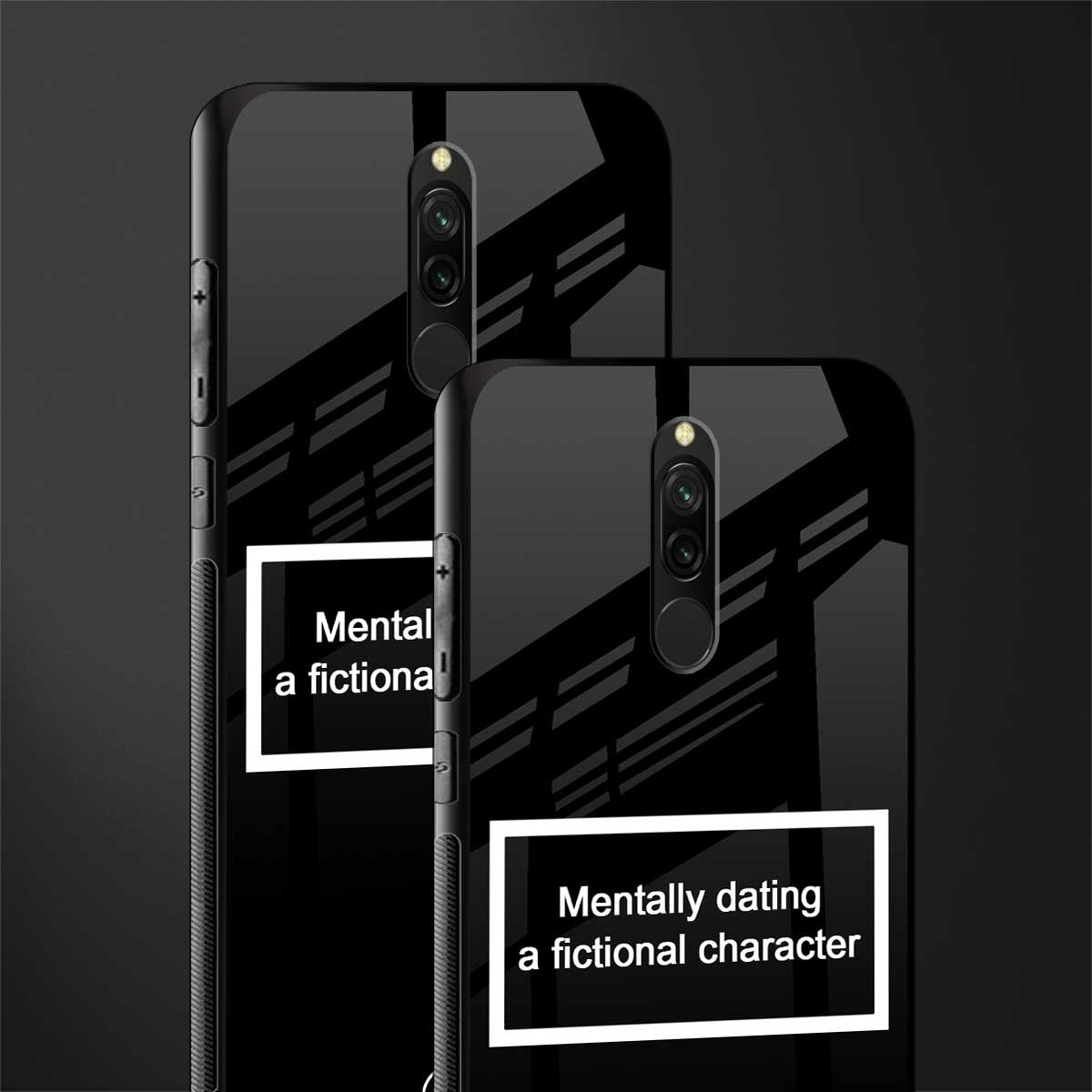 dating a fictional character black glass case for redmi 8 image-2