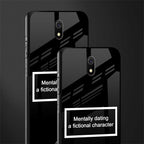 dating a fictional character black glass case for redmi 8a image-2