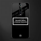 dating a fictional character black glass case for redmi k20 pro image
