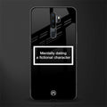 dating a fictional character black glass case for oppo a5 2020 image