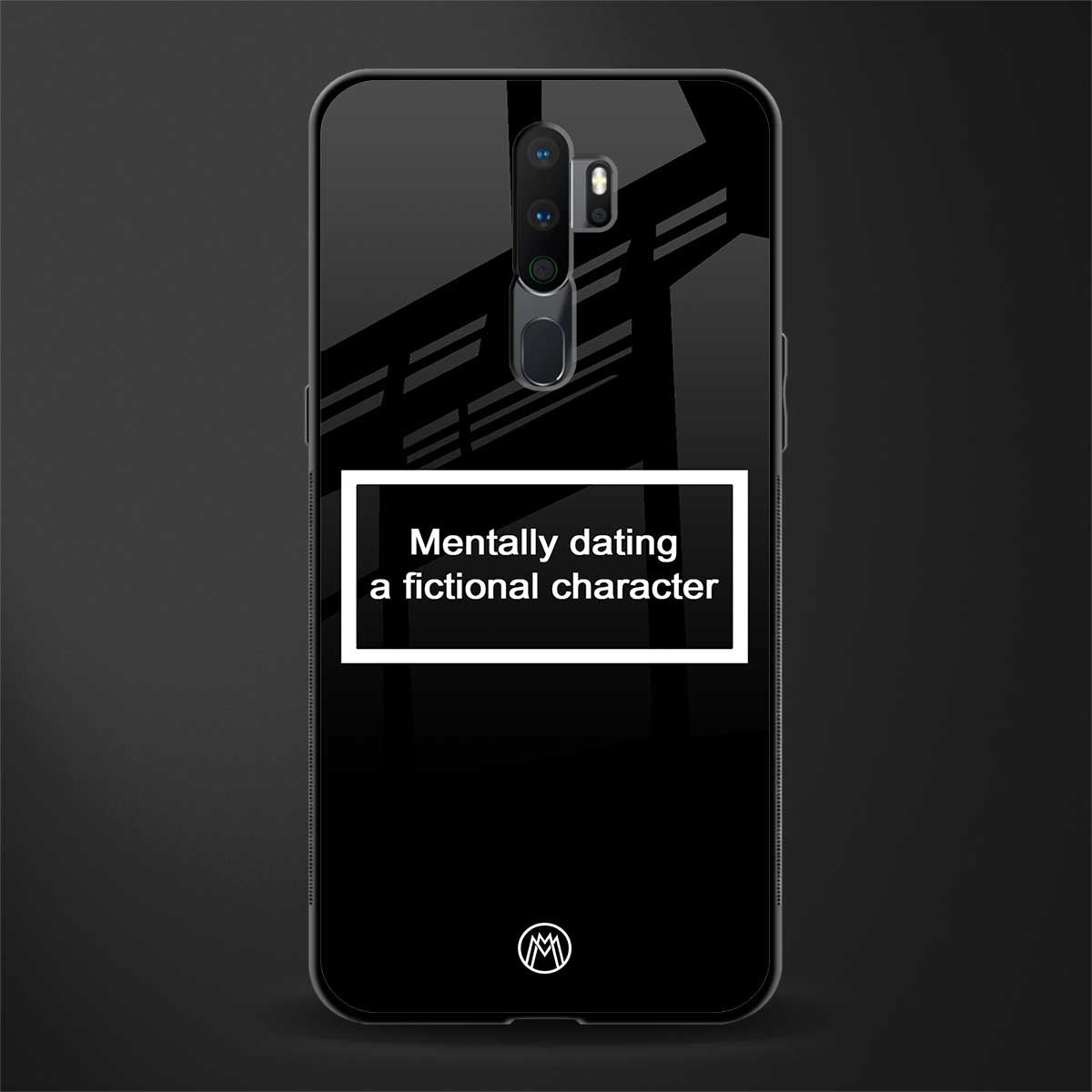 dating a fictional character black glass case for oppo a5 2020 image