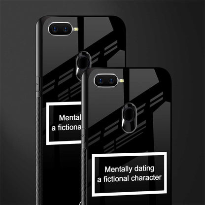 dating a fictional character black glass case for oppo a7 image-2