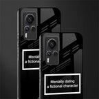 dating a fictional character black glass case for vivo x60 pro image-2