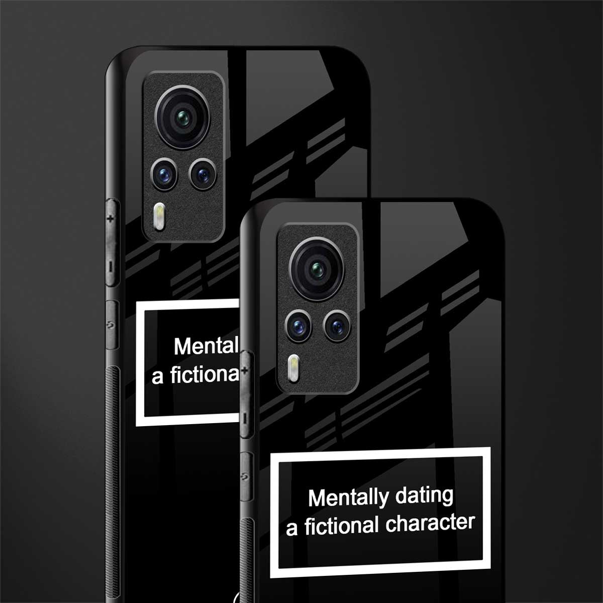 dating a fictional character black glass case for vivo x60 pro image-2