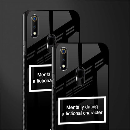 dating a fictional character black glass case for realme 3 pro image-2
