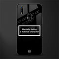 dating a fictional character black glass case for realme 3 pro image