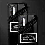 dating a fictional character black glass case for realme xt image-2