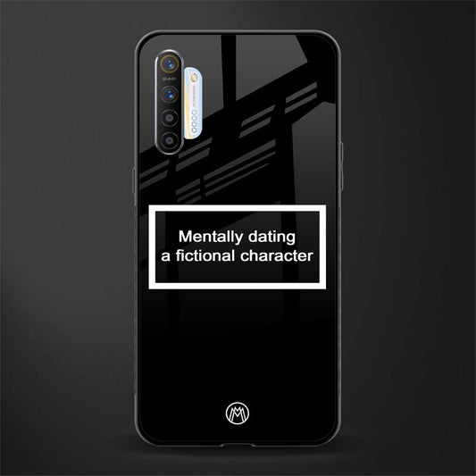 dating a fictional character black glass case for realme xt image