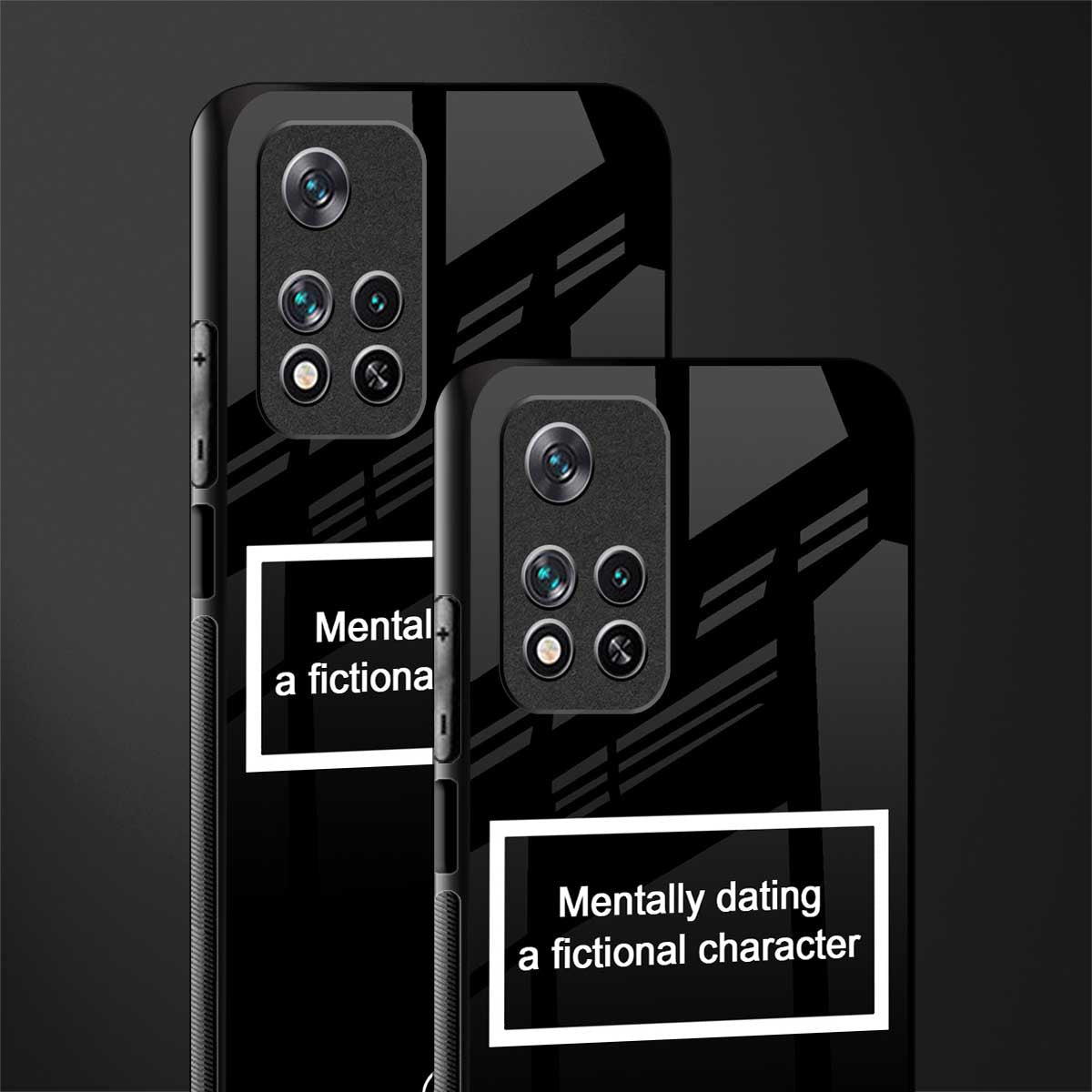 dating a fictional character black glass case for poco m4 pro 5g image-2