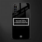 dating a fictional character black glass case for realme x50 pro image