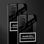 dating a fictional character black glass case for samsung galaxy s10 lite image-2