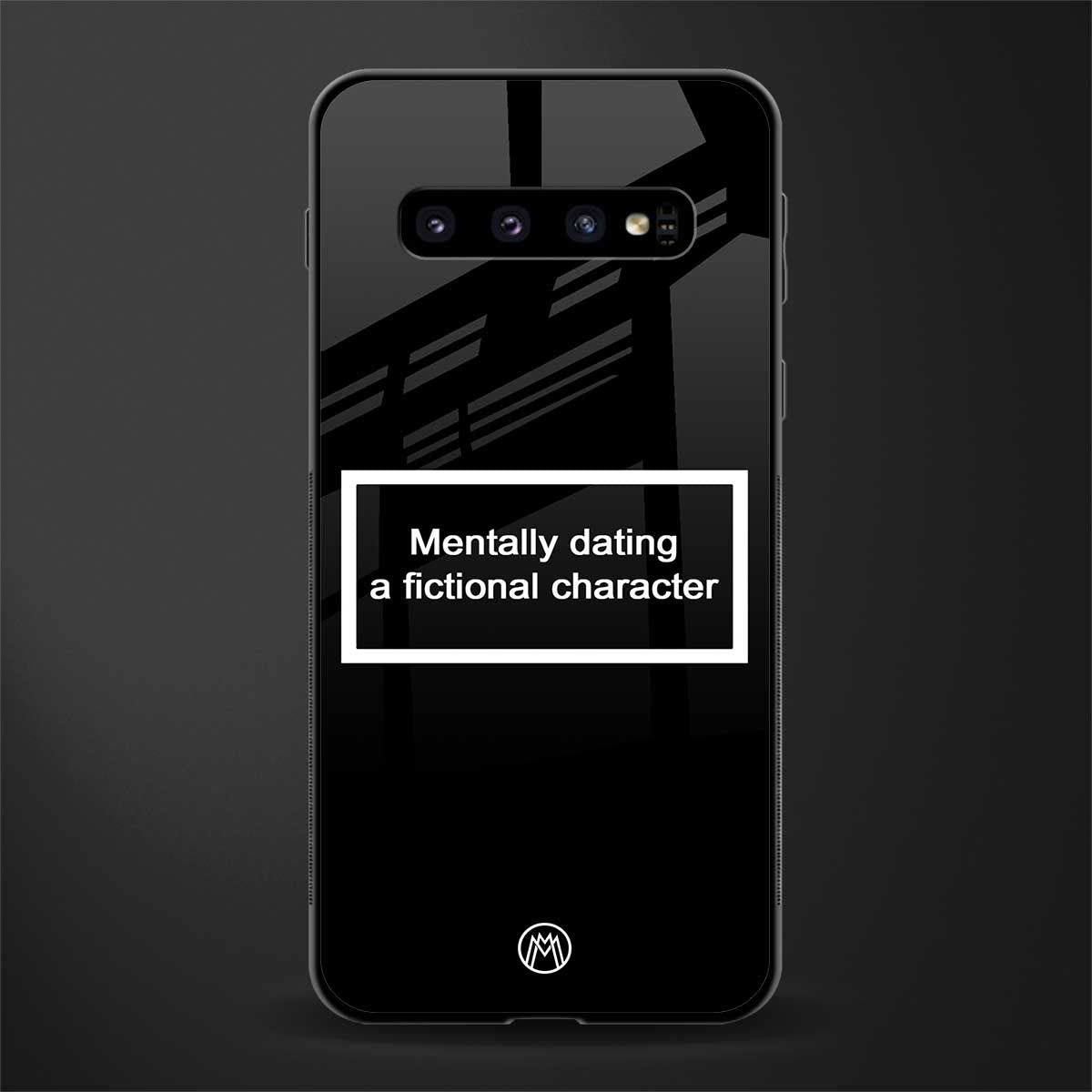 dating a fictional character black glass case for samsung galaxy s10 image
