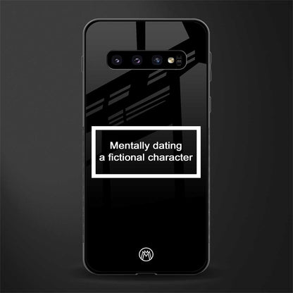 dating a fictional character black glass case for samsung galaxy s10 plus image