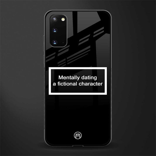dating a fictional character black glass case for samsung galaxy s20 image