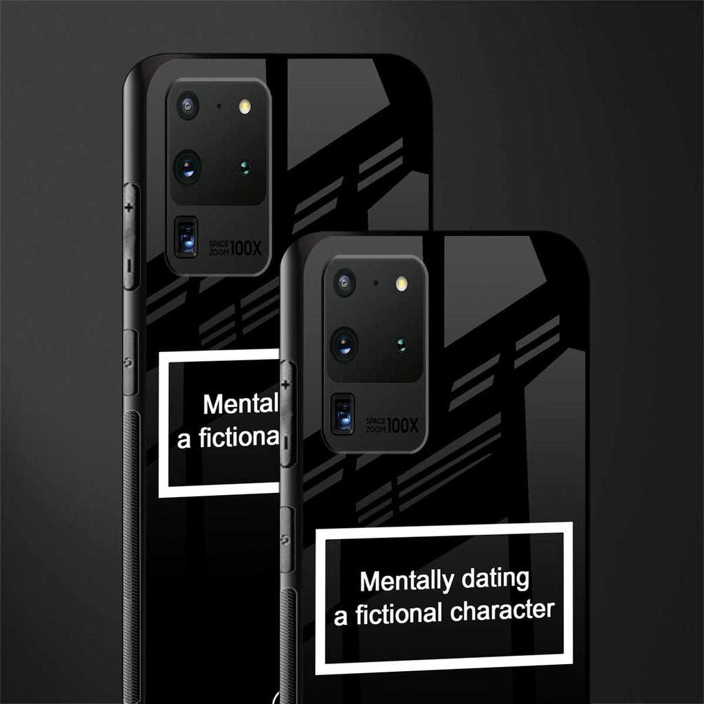 dating a fictional character black glass case for samsung galaxy s20 ultra image-2