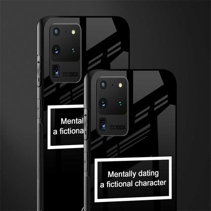 dating a fictional character black glass case for samsung galaxy s20 ultra image-2