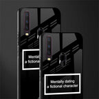 dating a fictional character black glass case for vivo y12 image-2