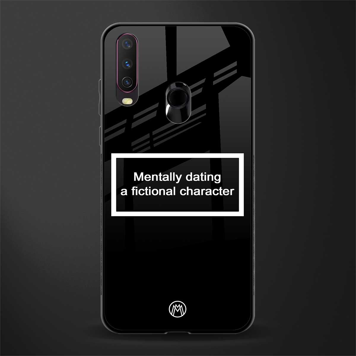 dating a fictional character black glass case for vivo y17 image