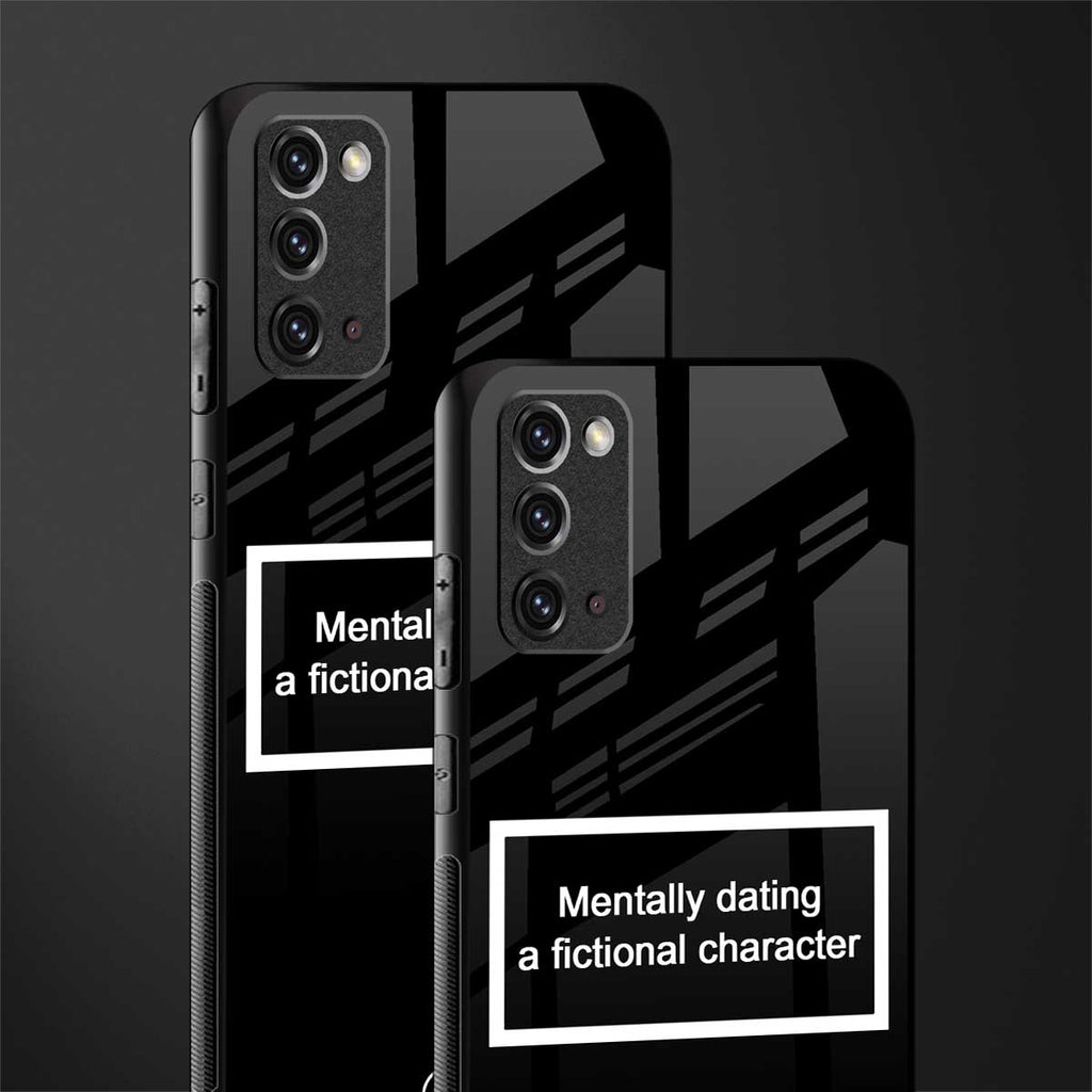 dating a fictional character black glass case for samsung galaxy note 20 image-2