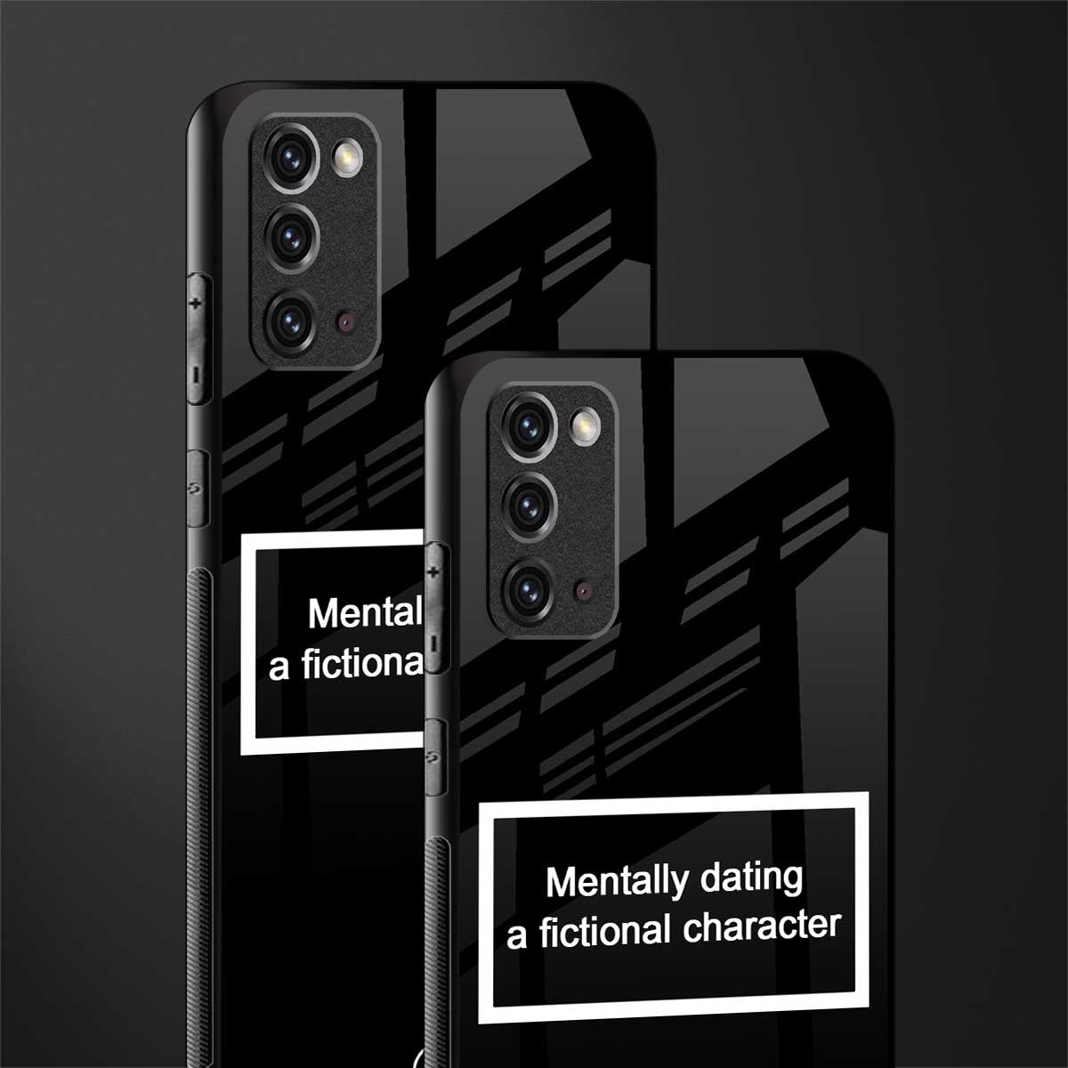 dating a fictional character black glass case for samsung galaxy note 20 image-2
