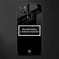 dating a fictional character black glass case for realme narzo 30a image