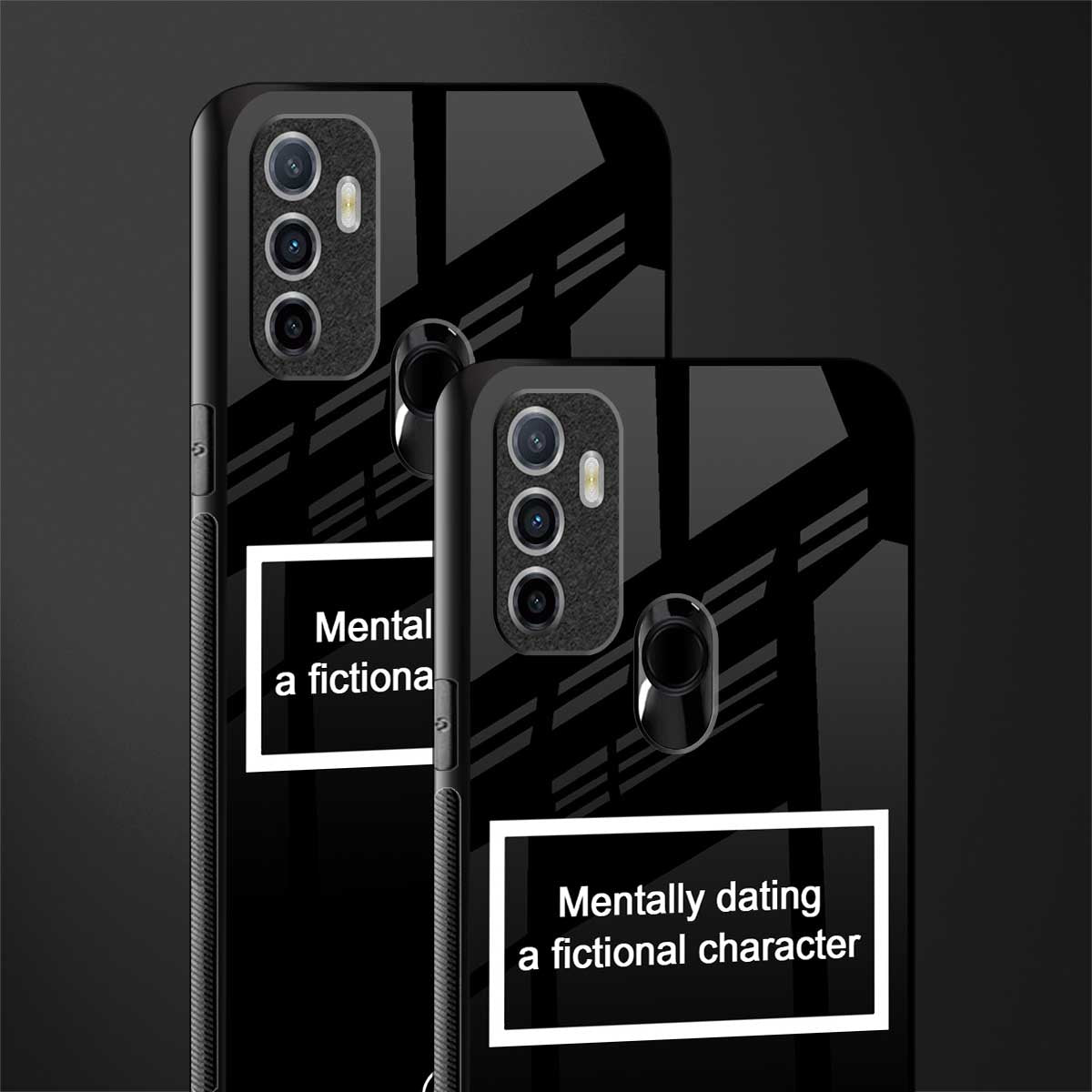 dating a fictional character black glass case for oppo a53 image-2