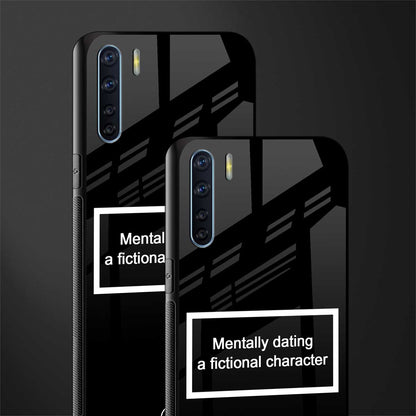 dating a fictional character black glass case for oppo f15 image-2