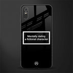 dating a fictional character black glass case for redmi 9a image